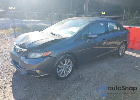 2012 Honda Civic Ex из США, поврежденный, VIN 2HGFB2F83CH311131